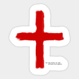 The Crusades - Templar Knights Sticker